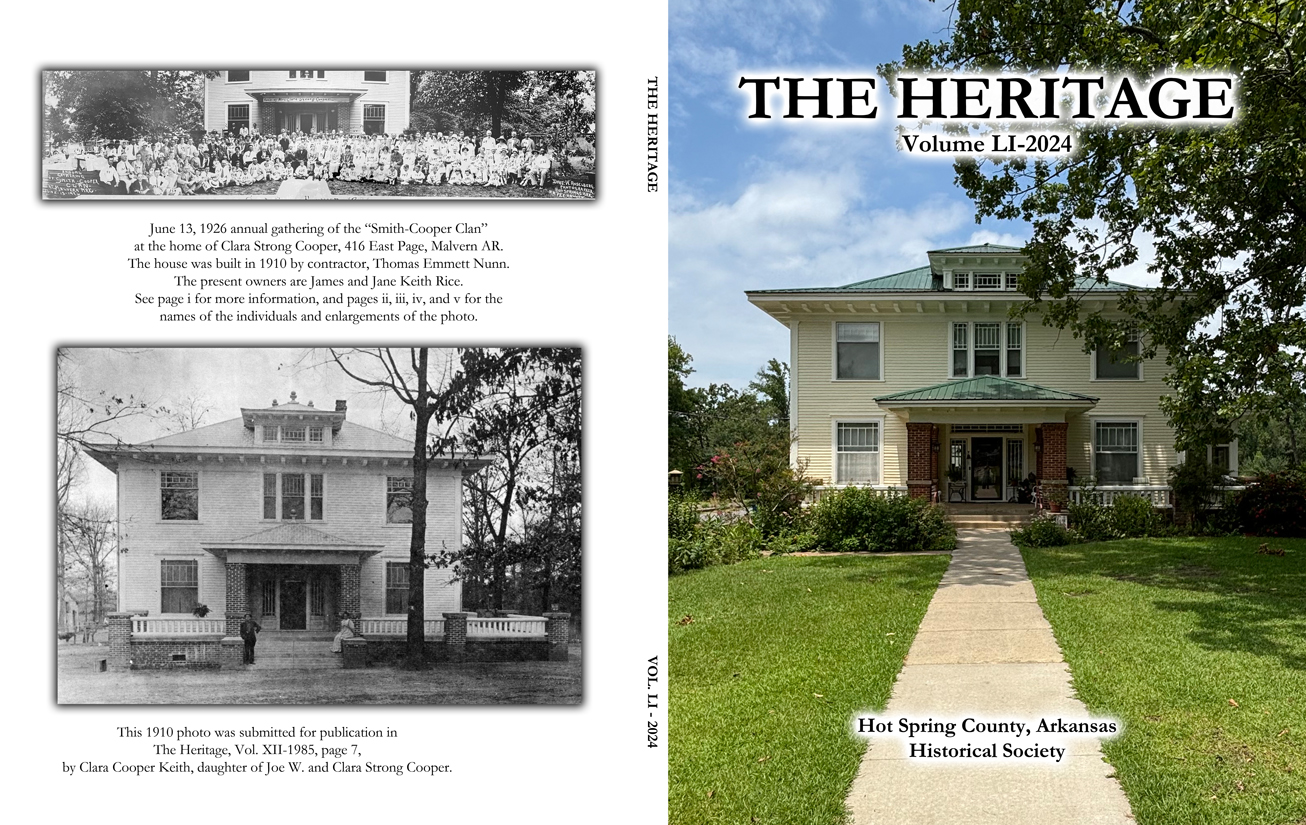 2024 Heritage, cover spread, 182 pages